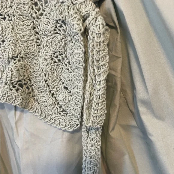 Chic Sage Crochet Accent Women's Dress - Picture 4 of 5